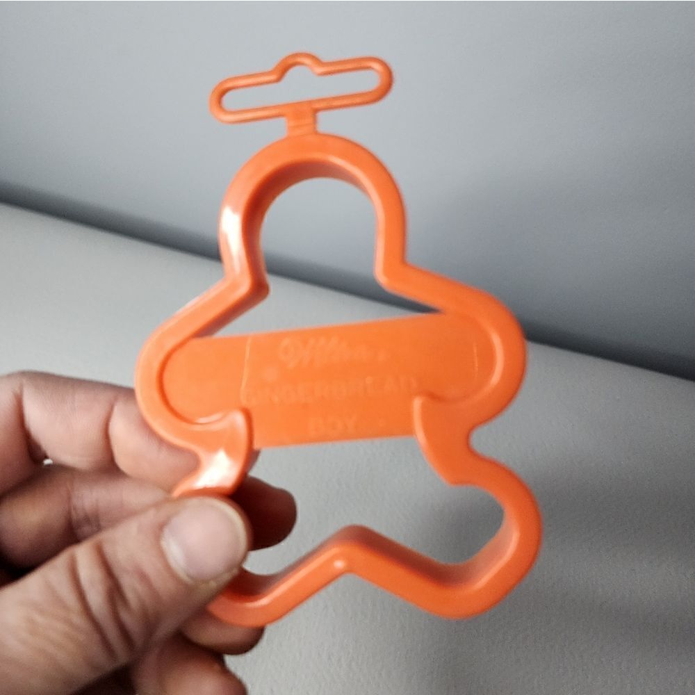 Wilton Cookie Cutters Gingerbread BOY Orange New